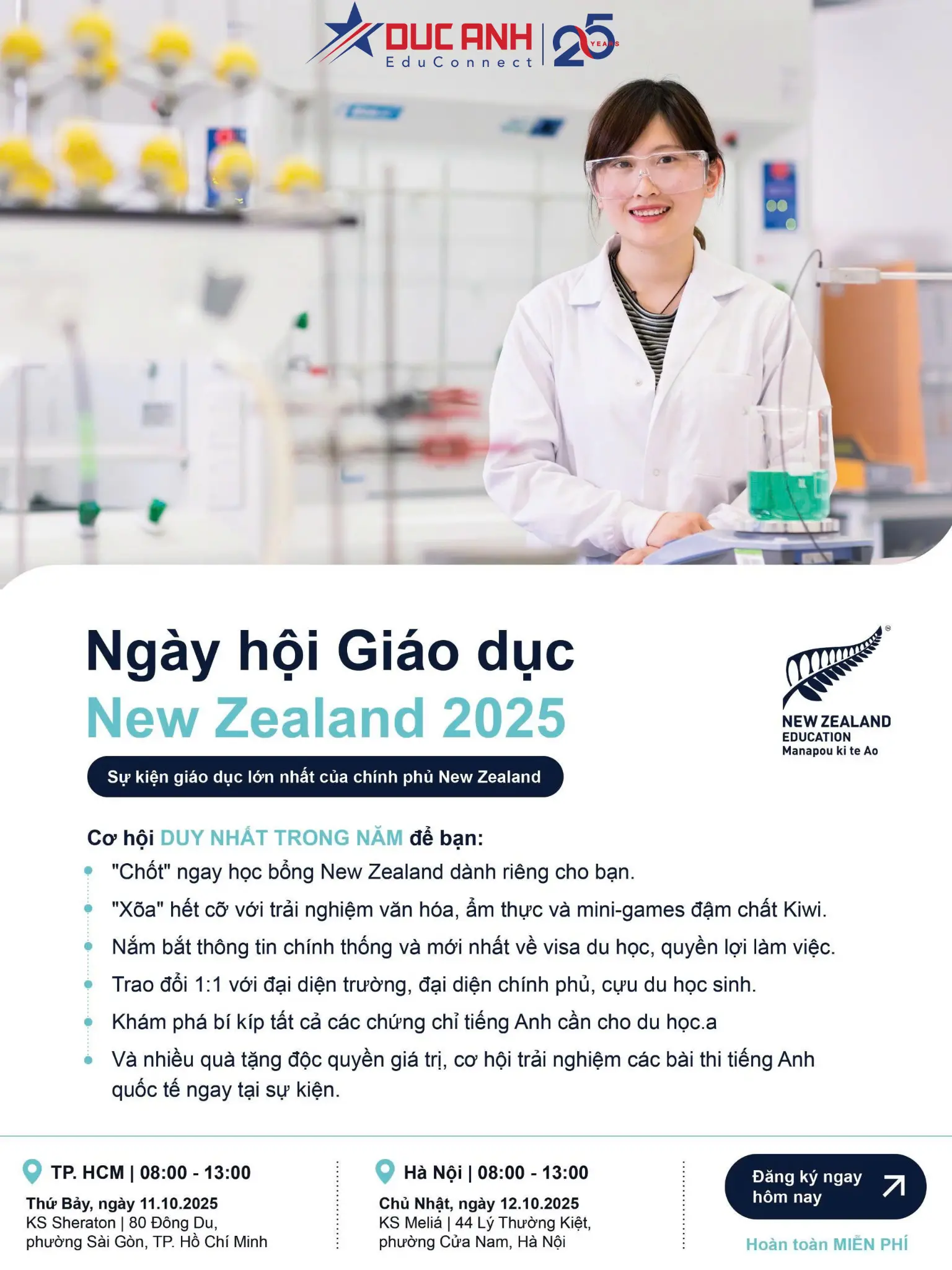 NGÀY HỘI GIÁO DỤC NEW ZEALAND 2025