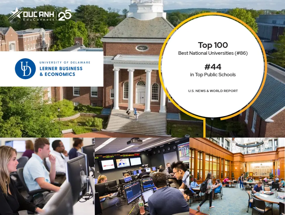 DU HỌC MỸ: UNIVERSITY OF DELAWARE