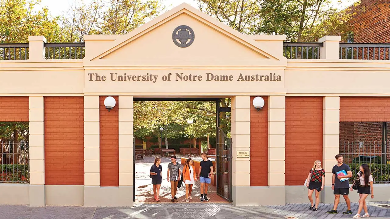 Information about The University of Notre Dame Australia