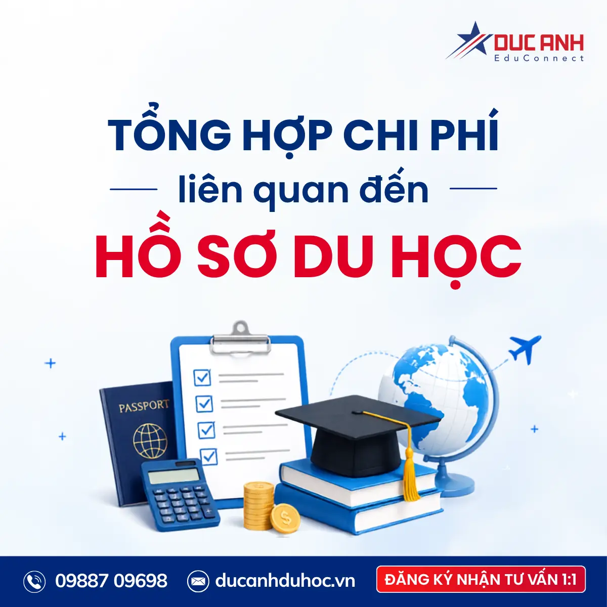 NHỮNG CHI PHÍ LIÊN QUAN ĐẾN HỒ SƠ DU HỌC BẠN CẦN BIẾT