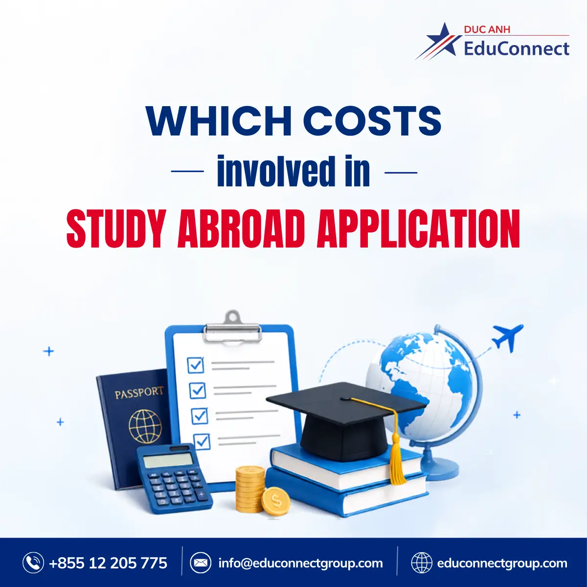 WHICH COSTS INVOLVED IN A STUDY ABROAD APPLICATION