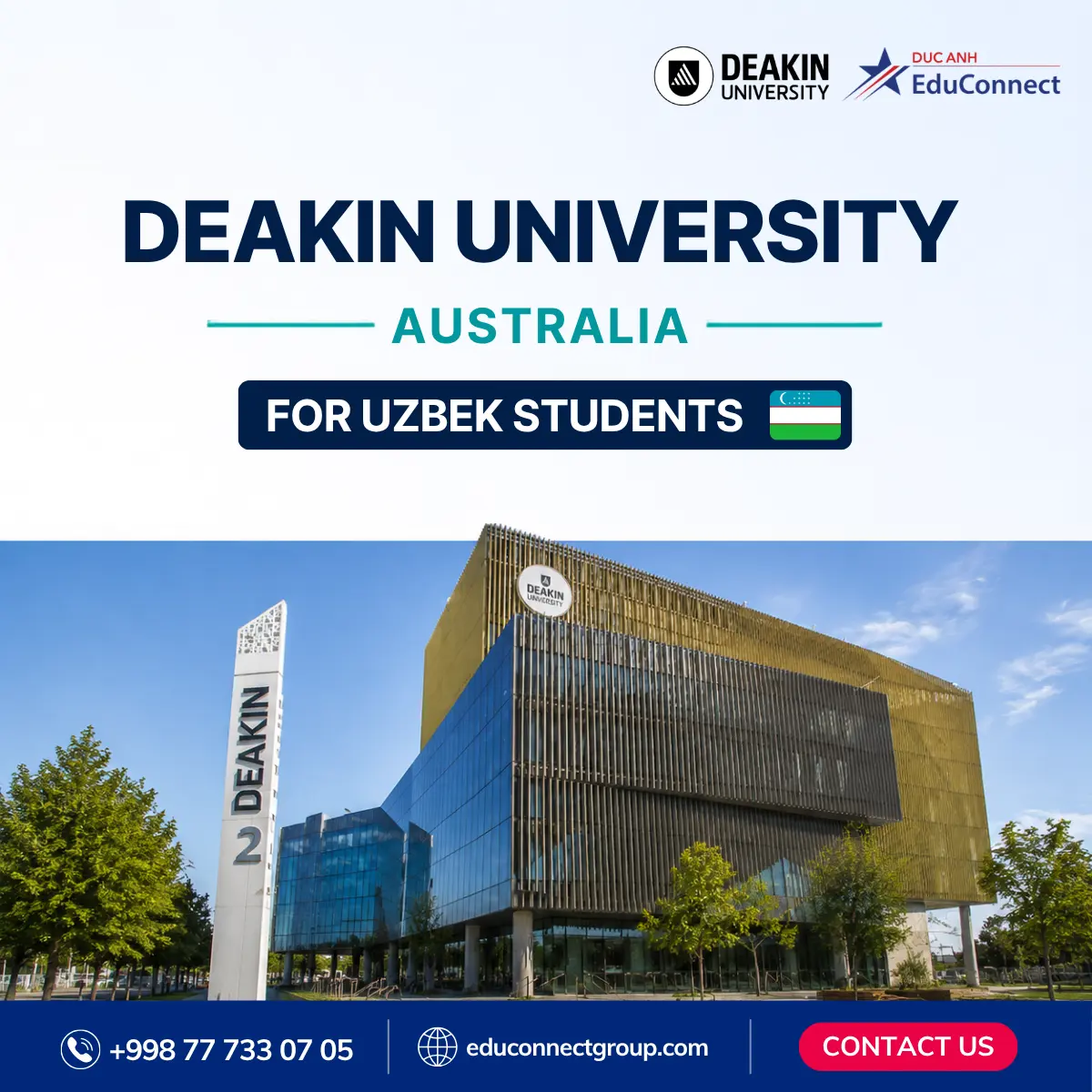 Deakin universiteti - Avstraliyada xalqaro talabalar uchun eng yaxshi tanlov